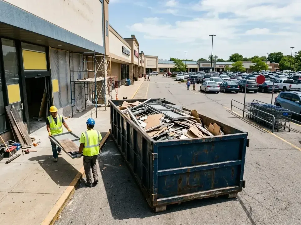 retail-store-renovation-debris-003 — frequently asked questions, Roll-off Dumpster Rentals in Edgemoor, DE